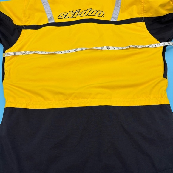 Ski-Doo Men’s Bombadier 3 In 1 Snowmobiling Jacket Yellow/Black Size Medium - Picture 9 of 12